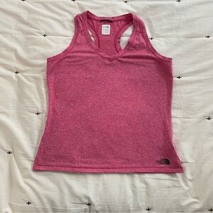 The North Face Women’s M Tank Top Heather Pink Sleeveless Vapor Wick Outdoors